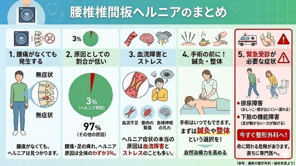 腰椎椎間板ヘルニア札幌の鍼灸院まとめ