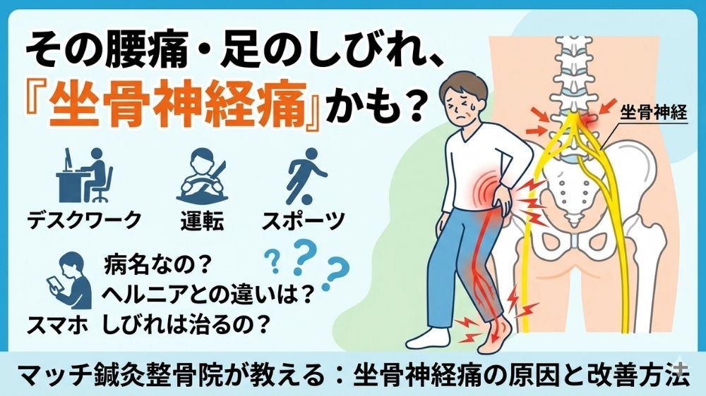 札幌市中央区坐骨神経痛の鍼灸治療