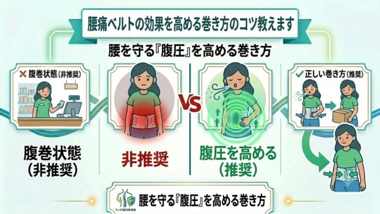 コルセットの巻き方を札幌円山大通の鍼灸整体師に学ぶ