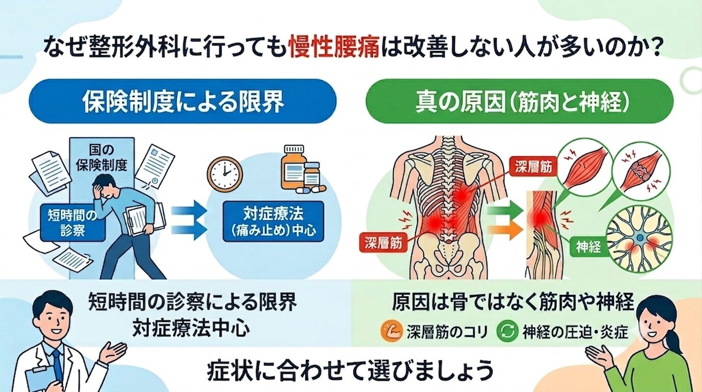 何故札幌の整形外科を受診しても改善しない症状があるのか？