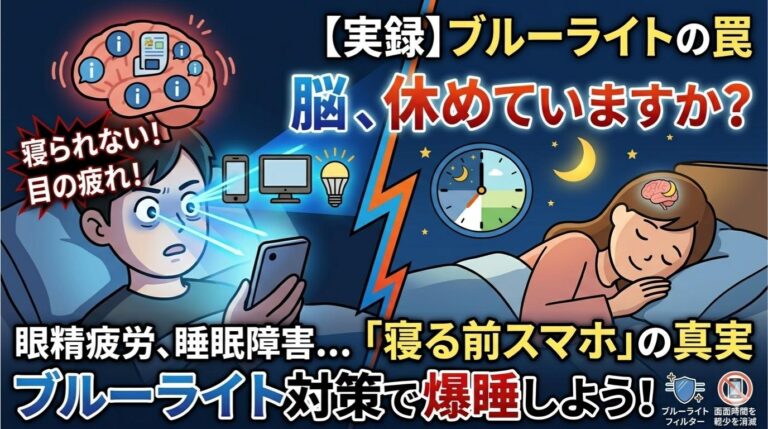 札幌の鍼灸院でブルーライトの眼精疲労解消