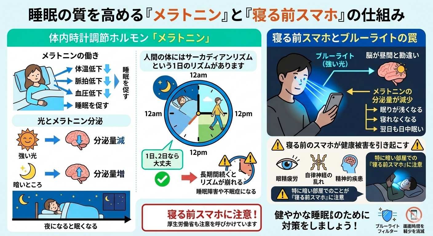 寝る前スマホの眼精疲労に札幌の眼精疲労鍼