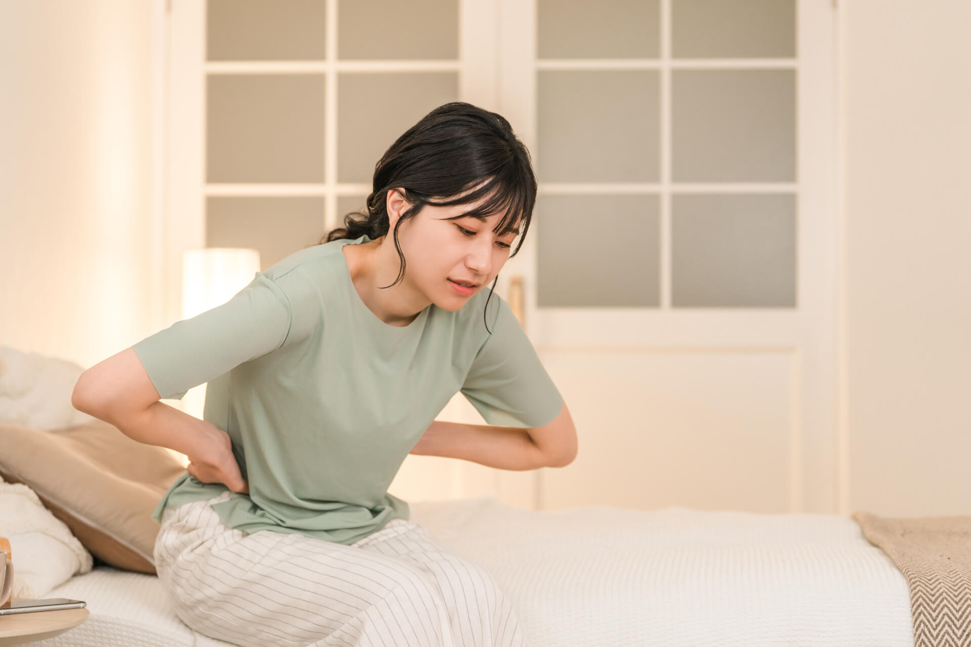 生理による腰痛も鍼灸は対応