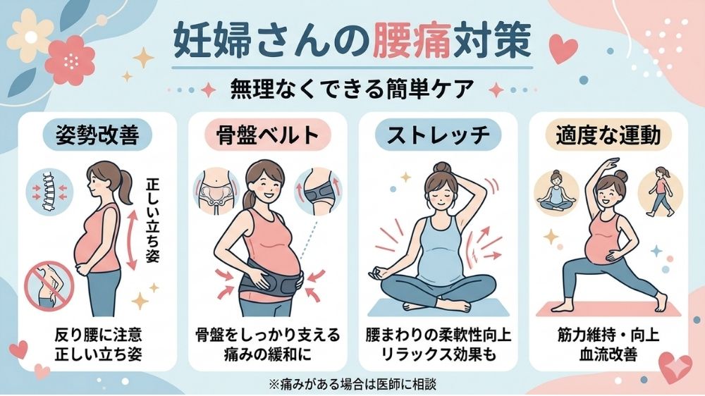 妊婦の腰痛対策、鍼灸が有効