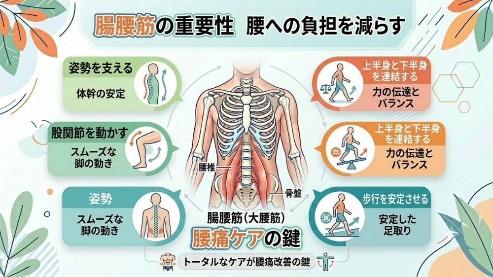 腸腰筋を鍛えて腰痛を予防しよう