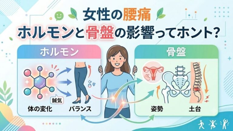 女性特有の腰痛を札幌円山の鍼灸院で解消