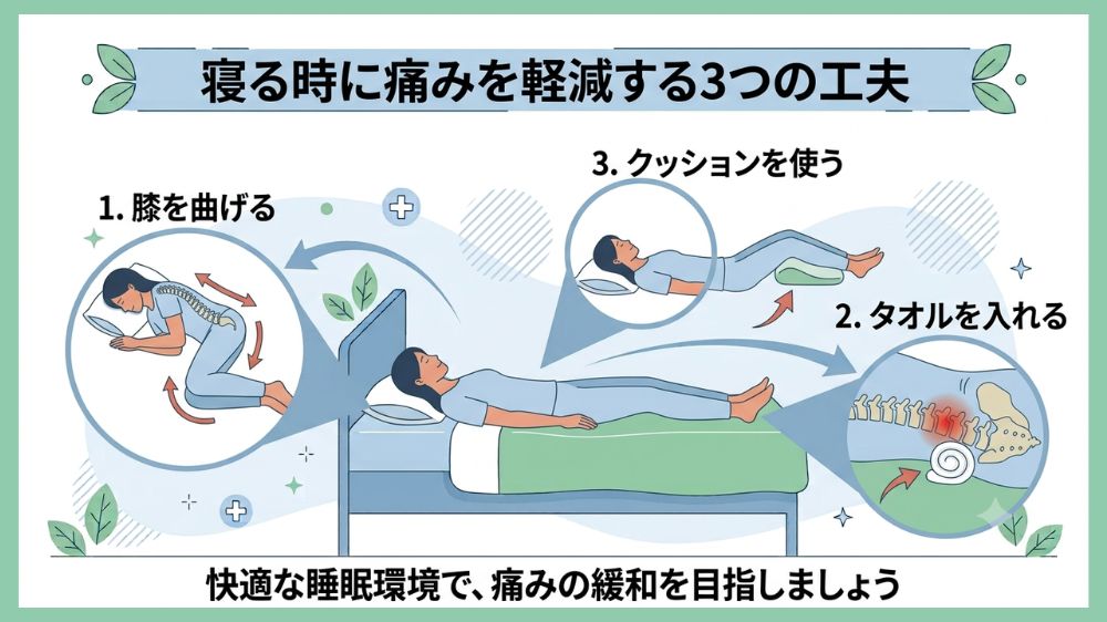 寝る時に腰痛になる場合の3つの工夫札幌鍼灸師が解説