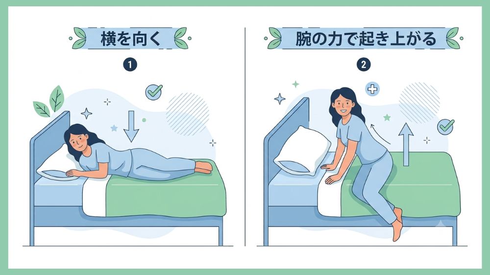 腰痛時の起き上がりのコツを札幌の鍼灸師が伝授