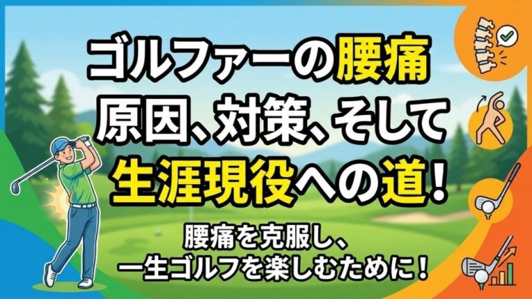 ゴルフ腰痛は札幌市中央区円山大通公園駅のマッチ鍼灸整骨院に相談