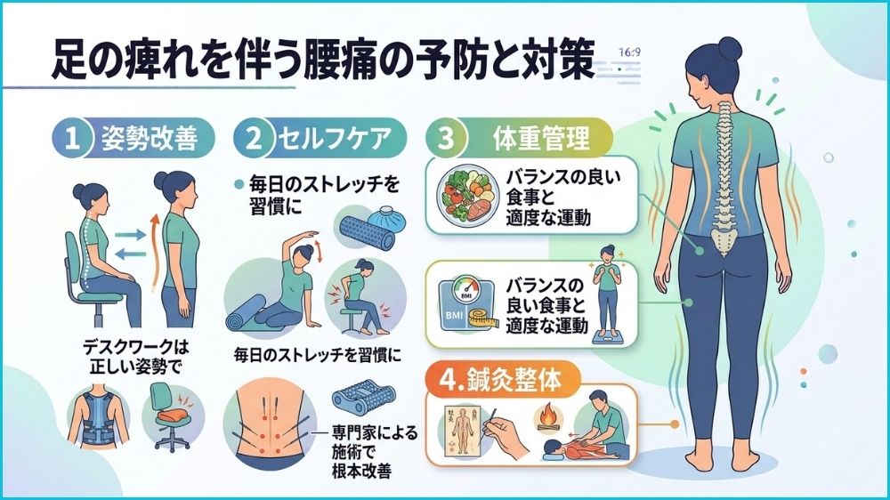 腰痛と足のしびれの予防は札幌市中央区円山大通マッチ鍼灸整骨院に相談