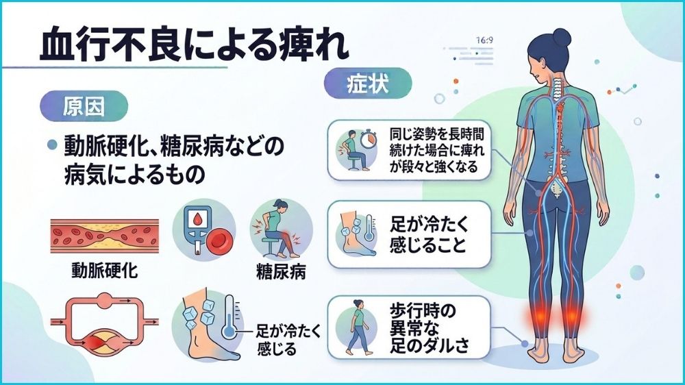 腰痛を伴なう血行不良による足の痺れ札幌市中央区