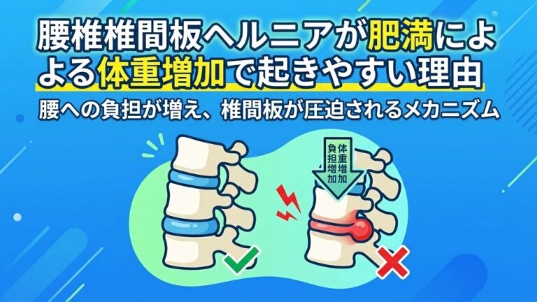 肥満による腰椎椎間板ヘルニアの事なら札幌円山大通のマッチ鍼灸整骨院へ
