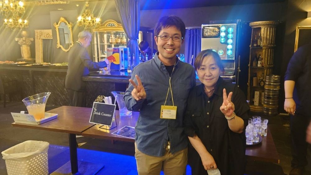 第6回ケアカフェ懇親会店長と